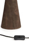 Light & Living Tafellamp Sabuli - Mangohout - 46cm - excl. kap