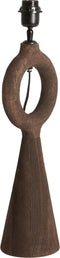 Light & Living Tafellamp Sabuli - Mangohout - 46cm - excl. kap