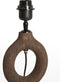 Light & Living Tafellamp Sabuli - Mangohout - 57cm - excl. kap