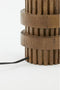 Light & Living Tafellamp Sakura - Bruin - Ø15cm - Woonkamer - Slaapkamer