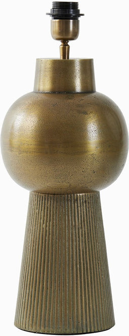 Light & Living Tafellamp Shaka - Goud - Ø20cm - Woonkamer - Slaapkamer