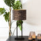 Light & Living Tafellamp Shiva - Zwart - 20x10x41cm - Woonkamer - Slaapkamer