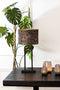 Light & Living Tafellamp Shiva - Zwart - 20x10x41cm - Woonkamer - Slaapkamer