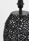 Light & Living Tafellamp Sinula - 44cm - Mat Zwart - excl. kap
