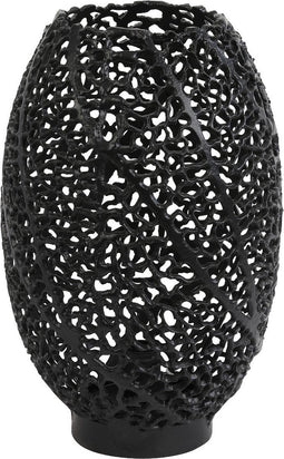 Light & Living Tafellamp Sinula - Zwart - Ø24cm - Modern - Kerst cadeau - Kerst cadeautjes - Cadeau vrouw - Cadeau man - Cadeau voor haar - Cadeau voor hem - Kerstcadeau - Kerst kado - Kado man - Kado vrouw