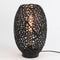 Light & Living Tafellamp Sinula - Zwart - Ø24cm - Modern - Kerst cadeau - Kerst cadeautjes - Cadeau vrouw - Cadeau man - Cadeau voor haar - Cadeau voor hem - Kerstcadeau - Kerst kado - Kado man - Kado vrouw