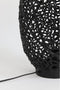 Light & Living Tafellamp Sinula - Zwart - Ø24cm - Modern - Kerst cadeau - Kerst cadeautjes - Cadeau vrouw - Cadeau man - Cadeau voor haar - Cadeau voor hem - Kerstcadeau - Kerst kado - Kado man - Kado vrouw