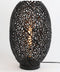 Light & Living Tafellamp Sinula - Zwart - Ø33cm - Modern - Kerst cadeau - Kerst cadeautjes - Cadeau vrouw - Cadeau man - Cadeau voor haar - Cadeau voor hem - Kerstcadeau - Kerst kado - Kado man - Kado vrouw