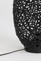 Light & Living Tafellamp Sinula - Zwart - Ø33cm - Modern - Kerst cadeau - Kerst cadeautjes - Cadeau vrouw - Cadeau man - Cadeau voor haar - Cadeau voor hem - Kerstcadeau - Kerst kado - Kado man - Kado vrouw