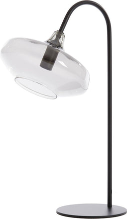Light & Living Tafellamp Solna - Zwart - 31x22x50cm - Modern - Kerst cadeau - Kerst cadeautjes - Cadeau vrouw - Cadeau man - Cadeau voor haar - Cadeau voor hem - Kerstcadeau - Kerst kado - Kado man - Kado vrouw