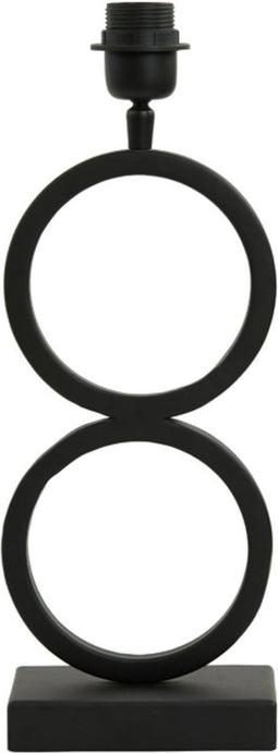 Light & Living Tafellamp Stelios - Zwart - 15x10x36cm - Woonkamer - Slaapkamer