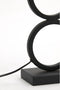 Light & Living Tafellamp Stelios - Zwart - 15x10x36cm - Woonkamer - Slaapkamer