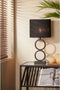Light & Living Tafellamp Stelios - Zwart - 15x10x36cm - Woonkamer - Slaapkamer