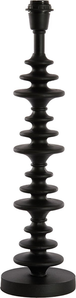 Light & Living Tafellamp Stevie - 58cm - Mat Zwart - excl. kap