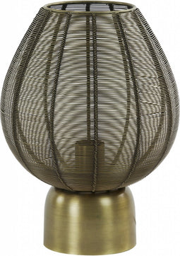 Light & Living Tafellamp Suneko - 34cm hoog - Antiek Brons