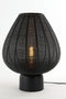 Light & Living Tafellamp Suneko - Zwart - Ø35cm - Modern - Kerst cadeau - Kerst cadeautjes - Cadeau vrouw - Cadeau man - Cadeau voor haar - Cadeau voor hem - Kerstcadeau - Kerst kado - Kado man - Kado vrouw