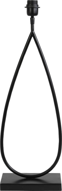 Light & Living Tafellamp Tamsu - Zwart - 23x12.5x63cm - Woonkamer - Slaapkamer