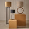 Light & Living Tafellamp Tinar - 64cm hoog - Mat Bruin - excl. kap