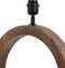 Light & Living Tafellamp Tinar - Mangohout - 55cm - Bruin - excl. kap