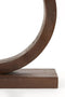 Light & Living Tafellamp Tinar - Mangohout - 55cm - Bruin - excl. kap