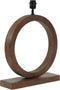 Light & Living Tafellamp Tinar - Mangohout - 55cm - Bruin - excl. kap