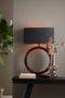 Light & Living Tafellamp Tinar - Mangohout - 55cm - Mat Bruin - excl. kap