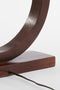 Light & Living Tafellamp Tinar - Mangohout - 55cm - Mat Bruin - excl. kap