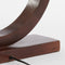 Light & Living Tafellamp Tinar - Mangohout - 55cm - Mat Bruin - excl. kap