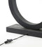 Light & Living Tafellamp Tinar - Mangohout - 55cm - Mat Zwart - excl. kap