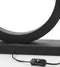 Light & Living Tafellamp Tinar - Mangohout - 55cm - Mat Zwart - excl. kap