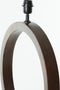 Light & Living Tafellamp Tinar - Mangohout - 64cm - Bruin - excl. kap