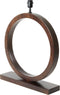 Light & Living Tafellamp Tinar - Mangohout - 64cm - Bruin - excl. kap
