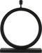Light & Living Tafellamp Tinar - Mangohout - 64cm - Mat Zwart - excl. kap