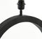 Light & Living Tafellamp Tinar - Mangohout - 64cm - Mat Zwart - excl. kap