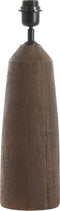 Light & Living Tafellamp Trapani - Mangohout - 35cm - Bruin - excl. kap