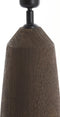 Light & Living Tafellamp Trapani - Mangohout - 35cm - Bruin - excl. kap