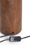 Light & Living Tafellamp Trapino - Mangohout - 42cm - excl. kap
