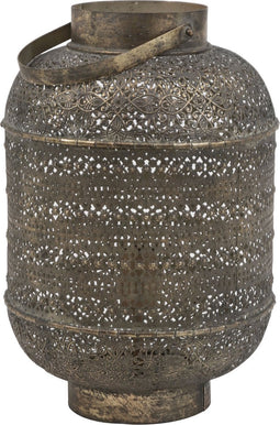 Light & Living Tafellamp Udupi - Bruin - Ø31cm - Oosters - Kerst cadeau - Kerst cadeautjes - Cadeau vrouw - Cadeau man - Cadeau voor haar - Cadeau voor hem - Kerstcadeau - Kerst kado - Kado man - Kado vrouw