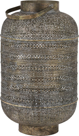 Light & Living Tafellamp Udupi - Bruin - Ø37.5cm - Modern - Kerst cadeau - Kerst cadeautjes - Cadeau vrouw - Cadeau man - Cadeau voor haar - Cadeau voor hem - Kerstcadeau - Kerst kado - Kado man - Kado vrouw