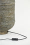 Light & Living Tafellamp Udupi - Bruin - Ø37.5cm - Modern - Kerst cadeau - Kerst cadeautjes - Cadeau vrouw - Cadeau man - Cadeau voor haar - Cadeau voor hem - Kerstcadeau - Kerst kado - Kado man - Kado vrouw