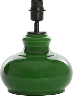 Light & Living Tafellamp Verde - Glas - 23cm hoog - Groen - excl. kap