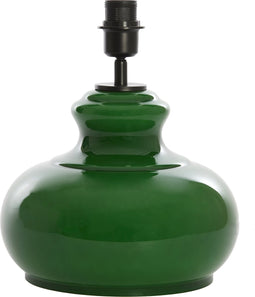 Light & Living Tafellamp Verde - Glas - 33cm - Groen - excl. kap
