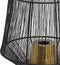 Light & Living Tafellamp Vitora - Zwart - Ø30cm - Modern - Cadeau - Cadeautje - Cadeautjes - Cadeau vrouw - Cadeau man - Cadeau voor haar - Cadeau voor hem - Kado - Kado man - Kado vrouw