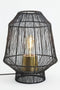 Light & Living Tafellamp Vitora - Zwart - Ø30cm - Modern - Cadeau - Cadeautje - Cadeautjes - Cadeau vrouw - Cadeau man - Cadeau voor haar - Cadeau voor hem - Kado - Kado man - Kado vrouw