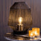 Light & Living Tafellamp Vitora - Zwart - Ø37cm - Modern - Kerst cadeau - Kerst cadeautjes - Cadeau vrouw - Cadeau man - Cadeau voor haar - Cadeau voor hem - Kerstcadeau - Kerst kado - Kado man - Kado vrouw