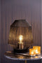 Light & Living Tafellamp Vitora - Zwart - Ø37cm - Modern - Kerst cadeau - Kerst cadeautjes - Cadeau vrouw - Cadeau man - Cadeau voor haar - Cadeau voor hem - Kerstcadeau - Kerst kado - Kado man - Kado vrouw