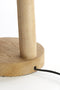 Light & Living Tafellamp Xitta - Mangohout - 55cm - Naturel - excl. kap