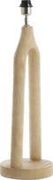 Light & Living Tafellamp Xitta - Mangohout - 55cm - Naturel - excl. kap