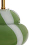 Light & Living Tafellamp Ylien - Glas - Groen/Wit - excl. kap