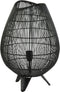 Light & Living Tafellamp Yumi - Zwart - Ø32cm - Modern - Kerst cadeau - Kerst cadeautjes - Cadeau vrouw - Cadeau man - Cadeau voor haar - Cadeau voor hem - Kerstcadeau - Kerst kado - Kado man - Kado vrouw